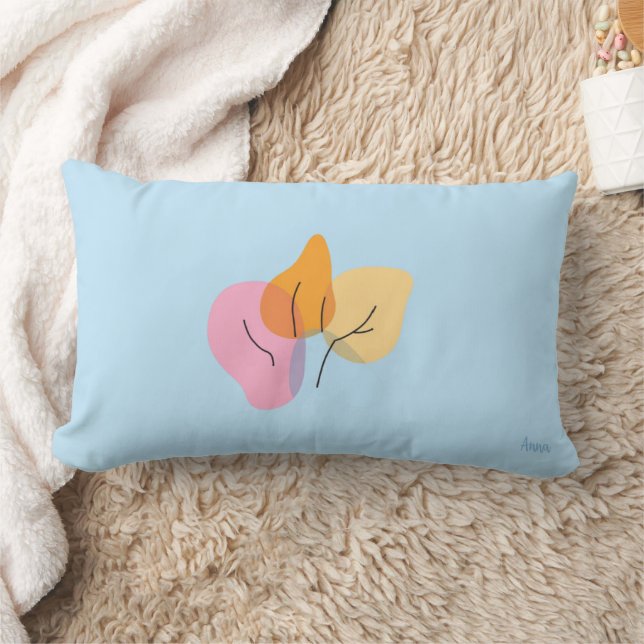 Coussin Décoratif Abstrait Coloré (Couverture)