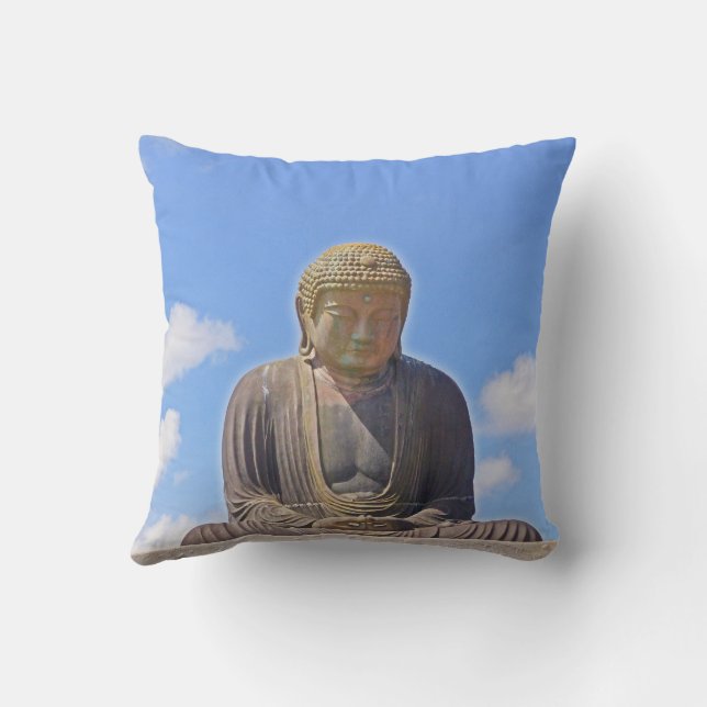 COUSSIN DÉCORATIF ACCENT « BOUDDHA » (Verso)