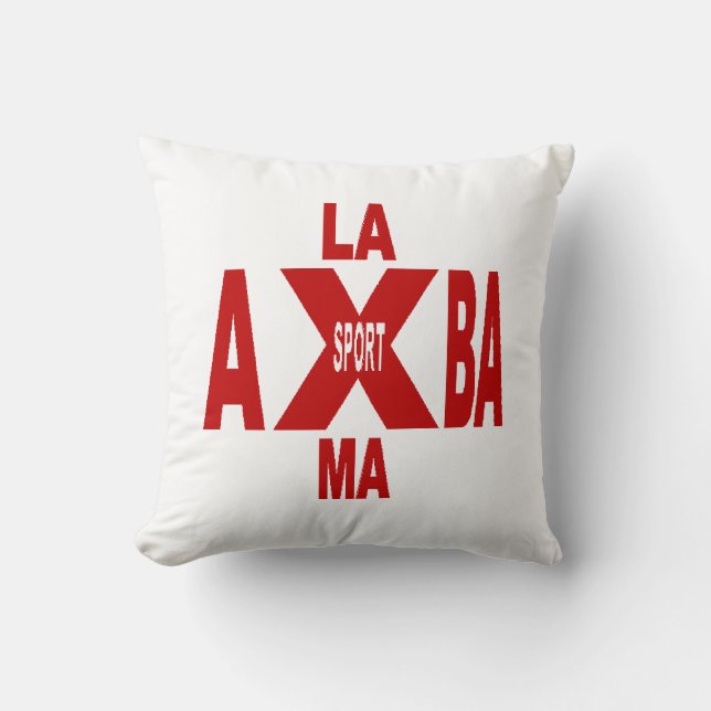 Coussin Décoratif  ALABAMA  SPORT (Recto)