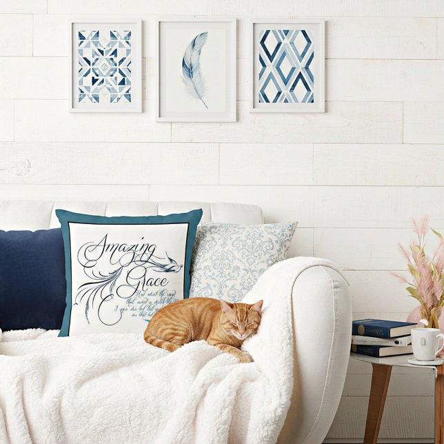 Coussin décoratif Amazing Grace (Créateur téléchargé)