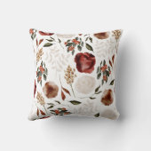 Coussin décoratif avec nom « L'amour vit ici » (Verso)