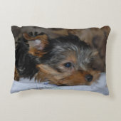 coussin décoratif avec un petit chien (Dos)