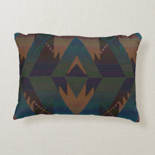 Coussin décoratif aztèque de sud-ouest