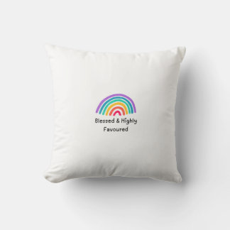 Coussin décoratif Bénis & Hautement Favorisé