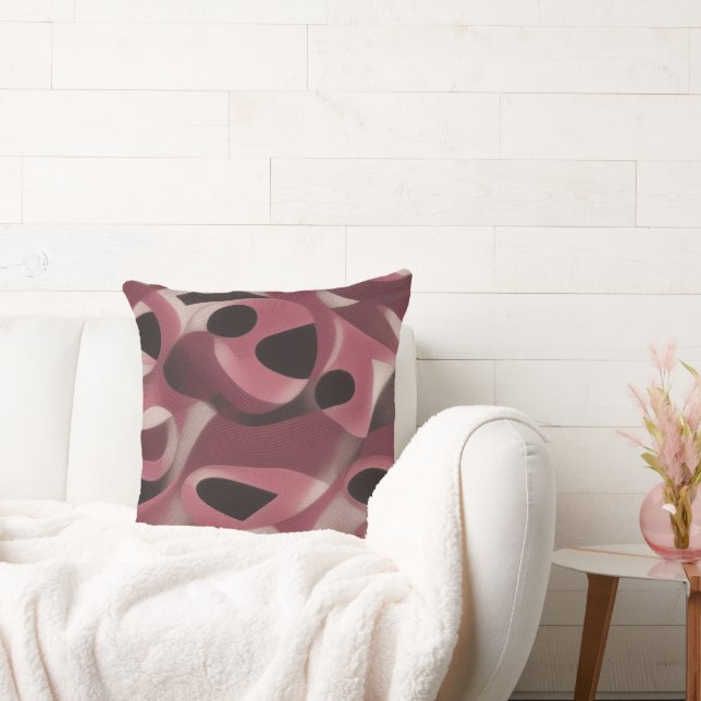 Coussin décoratif Black Burgundy (Canapé)