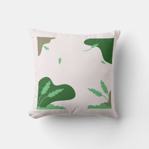 Coussin décoratif bohème minimaliste – 16x16 Décor