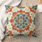 Coussin décoratif bohémien Mandala (Couverture)