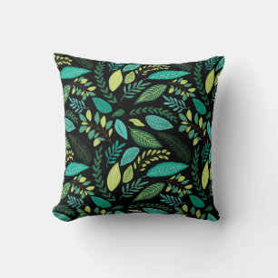Coussin décoratif botanique Feuille d'Automne