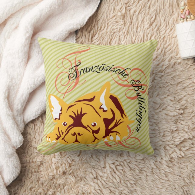 Coussin décoratif Bouledogue français (Couverture)