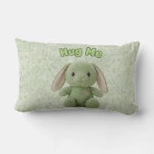 Coussin décoratif Câline-moi petit lapin (Verso)