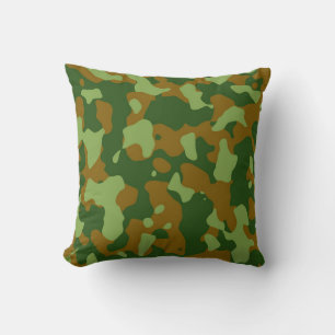 Coussin décoratif Camo Vert Brown