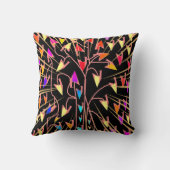 Coussin décoratif carré 16"x16" Heart Blossoms (Verso)