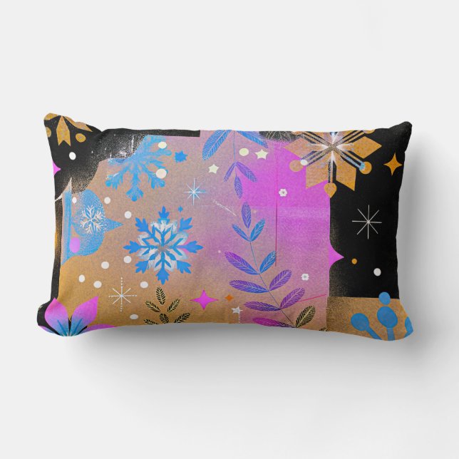 Coussin Décoratif 'Chuchotement de Lumière' – Élég (Recto)