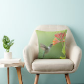 Coussin décoratif Colibri et Chèvrefeuille (Chaise)