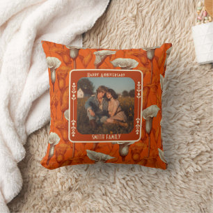 Coussin décoratif Contemporary Lovebird 5e anniver