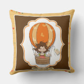 Coussin décoratif de ballons volants (Verso)