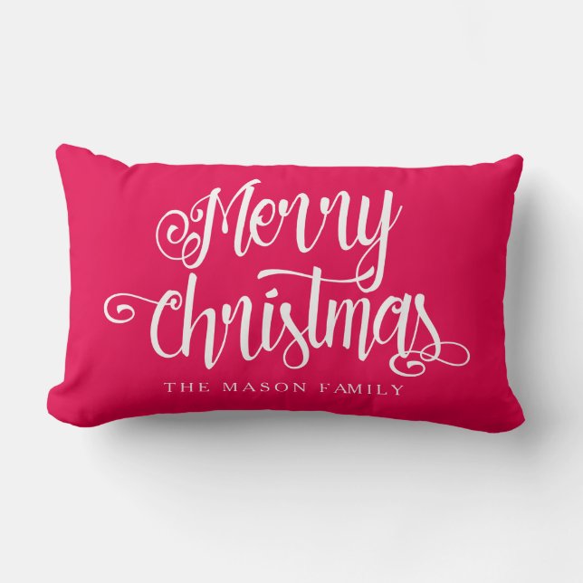 Coussin décoratif de Noël (Recto)
