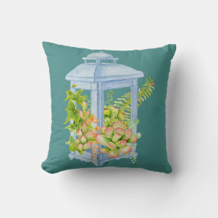 Coussin décoratif de planteur de succulentes à l'a
