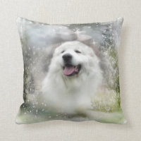 Coussin décoratif des Grands Pyrénées