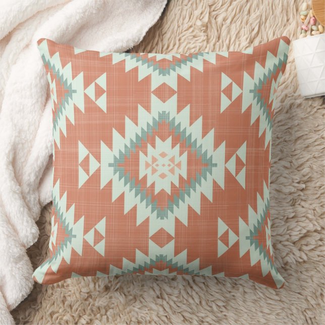 Coussin décoratif Désert Autochtone 20x20 (Couverture)