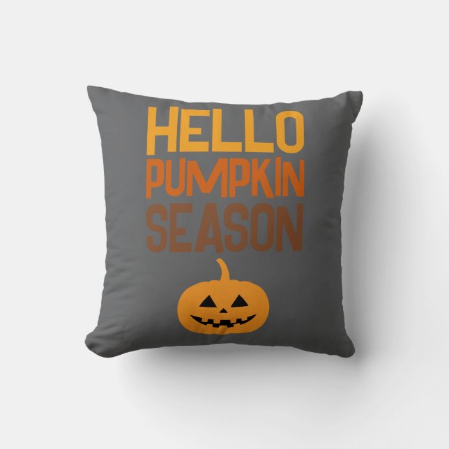 Coussin décoratif d'Halloween (Recto)