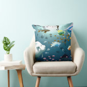 Coussin décoratif du fond de la mer (Chaise)