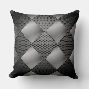 Coussin décoratif en carbone