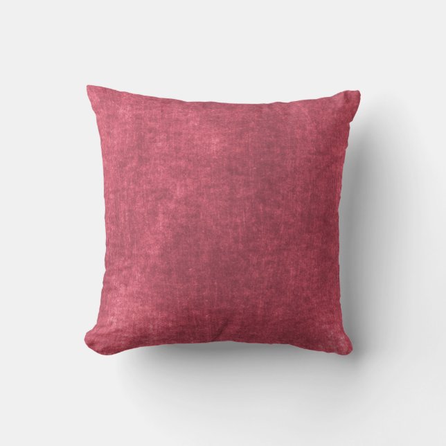 Coussin décoratif en pierre gris rose (Recto)