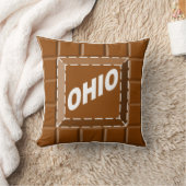 Coussin décoratif enfants CHOCOLAT OHIO (Couverture)