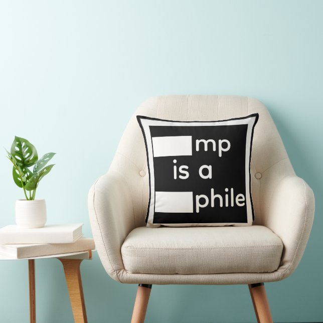 Coussin décoratif expurgé (Chaise)