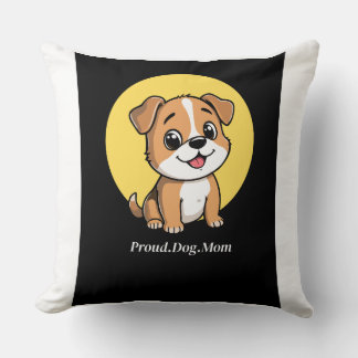 Coussin Décoratif Fière Maman de Chien - Chien Per