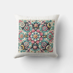 coussin décoratif "Fleur lunaire"