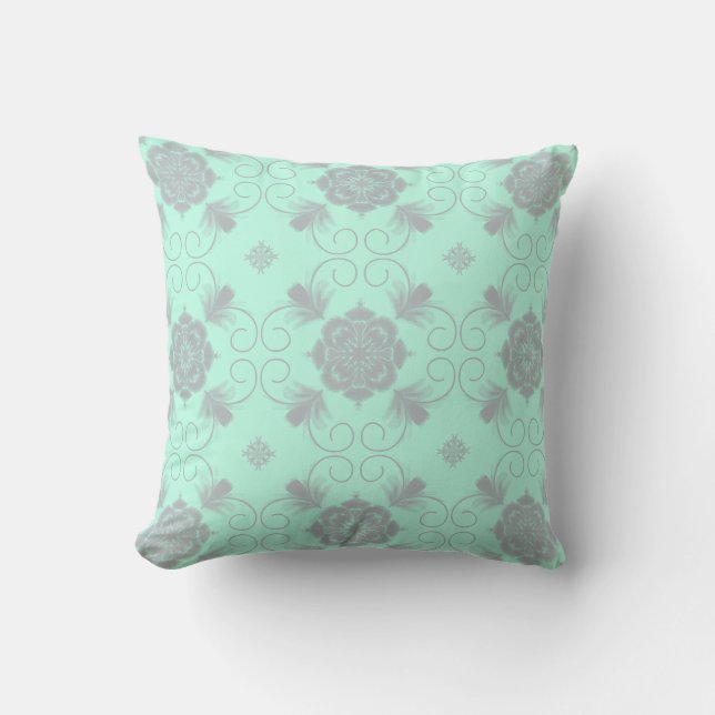 Coussin décoratif Flora Royale (Recto)