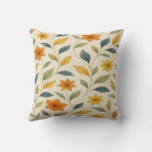 Coussin décoratif Floral (Verso)