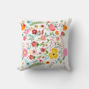 Coussin décoratif floral Fleur de printemps