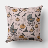Coussin décoratif gothique A Baby is Brewing (Verso)