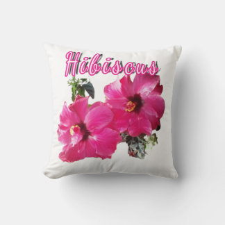 Coussin décoratif Hibiscus