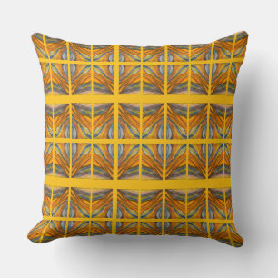 Coussin décoratif Inspirations du désert jaune dor