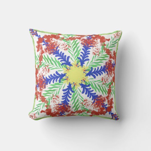 Coussin décoratif jeté (Recto)