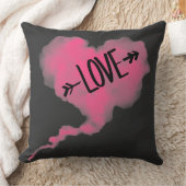 Coussin décoratif Love Cœur Nuage (Couverture)