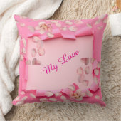 Coussin décoratif Love Flowers (Couverture)