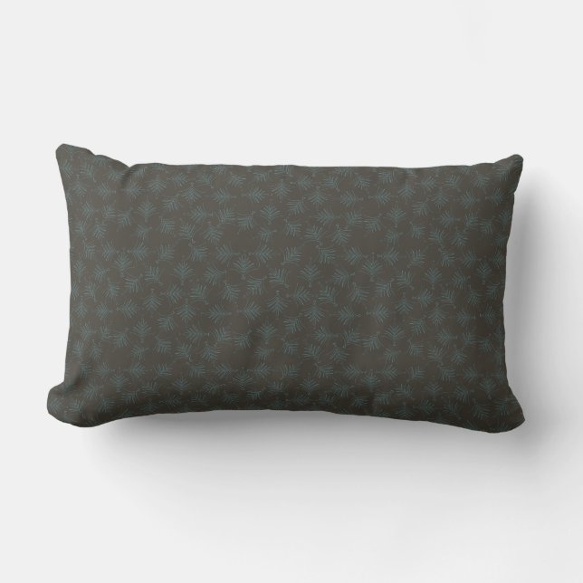 Coussin décoratif marron foncé (Recto)