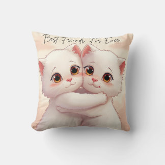 Coussin Décoratif Meilleurs Amis Pour Toujours - D