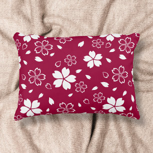 Coussin décoratif Motif de Red Sakura