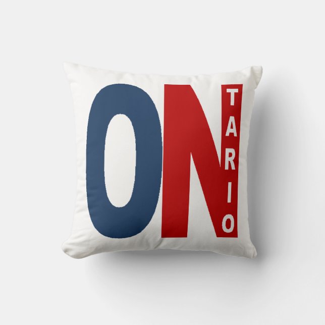 Coussin Décoratif  ONTARIO (Recto)