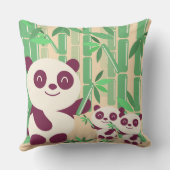 Coussin décoratif Panda (Verso)