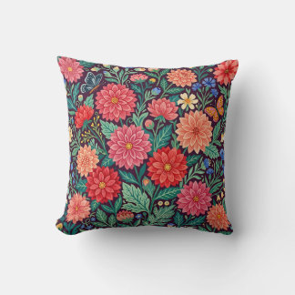 Coussin décoratif papillon Dahlia Accent floral