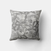 Coussin décoratif peinture coccinelle jardin papil (Verso)