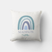 Coussin décoratif personnalisé Boho Rainbow (Recto)