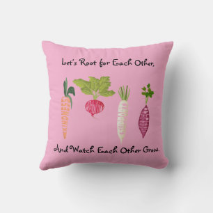 Coussin décoratif personnalisé sur le thème des pl